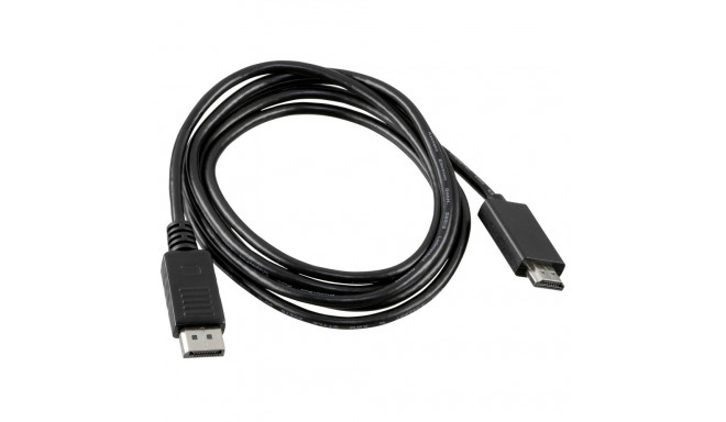 DIGITUS DisplayPort Adaptercable DP-HDMI Typ A 2m AK-340303-020-S