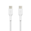 Belkin USB-C/USB-C Cable 1m coated, white CAB004bt1MWH