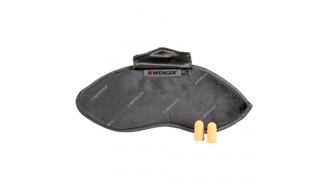 WENGER Eyemask and Earplugs black