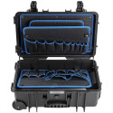 B&W Profi Case Type JUMBO 6600 117.20/P-G black tool case