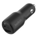 Belkin BOOST Charge 42W Dual Car Charger PD/PPS Tech. CCB005btBK