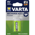 10x1 Varta Rechargeable Accu NiMh 200 mAh 9V-Block