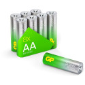 4+4 GP Super Alkaline 1,5V AA Mignon LR06 Rel.  03015ADHETA-B8