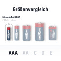 1x8 Ansmann Alkaline Micro AAA LR 03 red-line