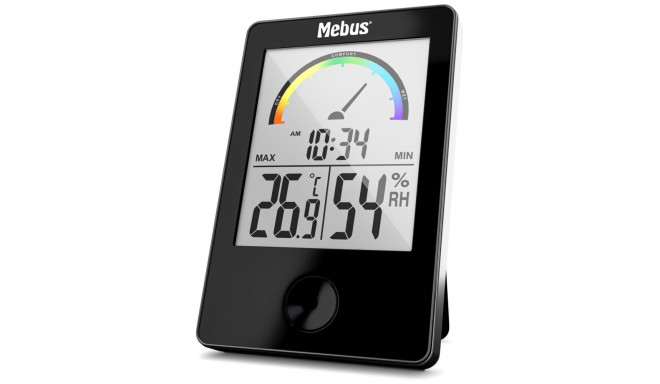 Mebus 40929 Thermo-Hygrometer black