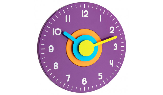 TFA 60.3015.11 Design Wall Clock purple