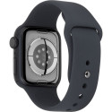 Apple Watch 9 GPS 41mm Alu Midnight Sport Armband S/M