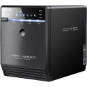 FANTEC QB-35US3-6G black 4x3,5  SATA HDD USB3.0 eSATA