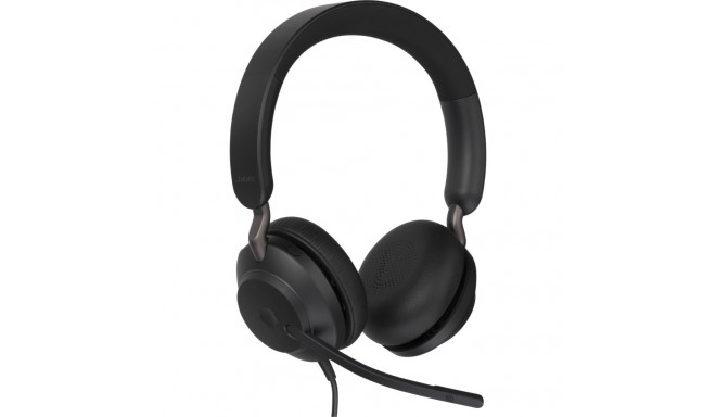 Jabra Evolve2 40 UC Stereo Headset black USB-A