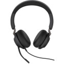 Jabra Evolve2 40 UC Stereo Headset black USB-A