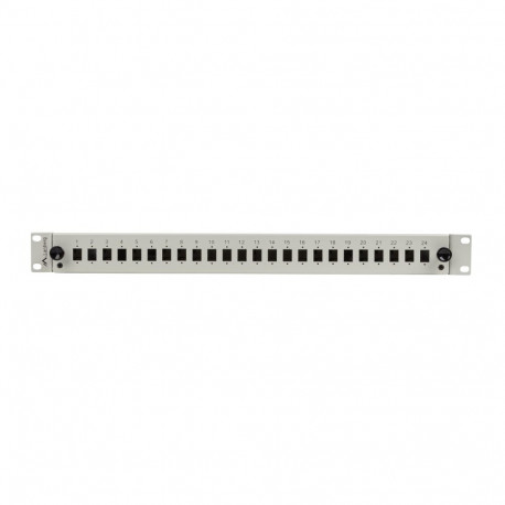 RACKMOUNT 19" 1U FIBER PATCH PANEL LANBERG 24XSC SIMPLEX/24XLC DUPLEX + ACCESSORIES