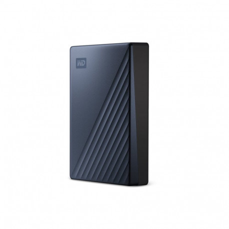 WD My Passport Ultra 6TB sinine USB-C/USB3.0 2.5-tolline metallviimistlusega kaasaskantav väline kõv