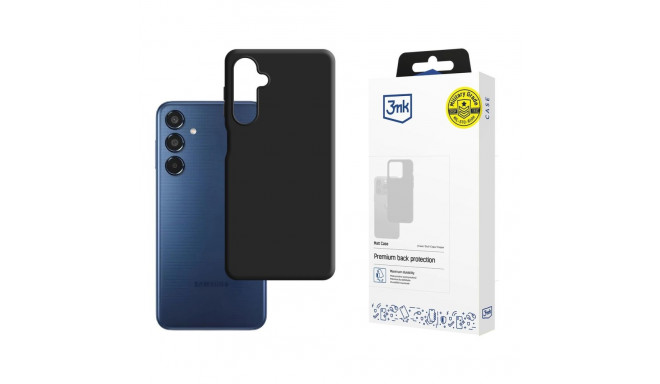 3mk Matt Case for Samsung Galaxy M35 5G - Black