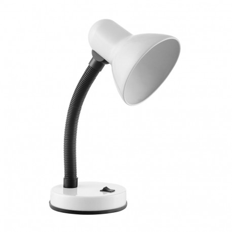 FUPI laualamp 10W E27 teras + plast, valge
