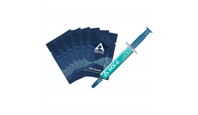 Arctic MX-6 termopasta puhastuslappidega – 4g