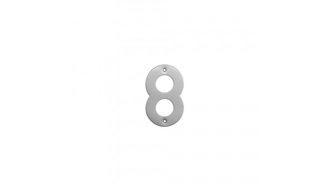 HOUSE NUMBER STAINLESS STEEL SS-8 145MM