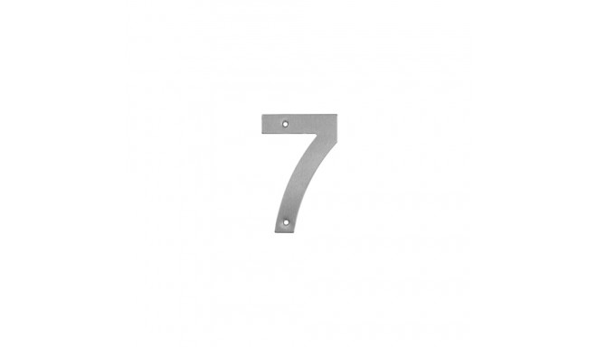 HOUSE NUMBER STAINLESS STEEL SS-7 145MM