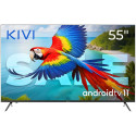 55', UHD, Android TV 11, Black, 3840x2160, 60 Hz, Sound 2x12W, 83 kWh/1000h , BT5.1, HDMI ports 4, 2