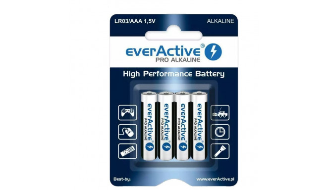 Batteries EverActive LR03 Pro 4bl Alk. 4 pcs.