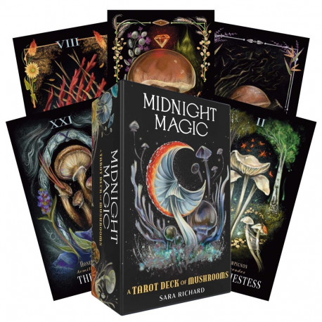 Tarot Cards Midnight Magic by Adams Media