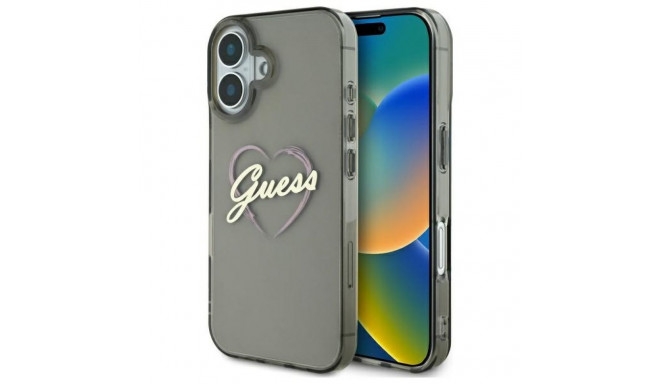 Guess GUHCP16SHCHGSPK iPhone 16 6.1" must kõvakaaneline IML Heart