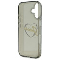 Guess GUHCP16SHCHGSPK iPhone 16 6.1" black/black hardcase IML Heart