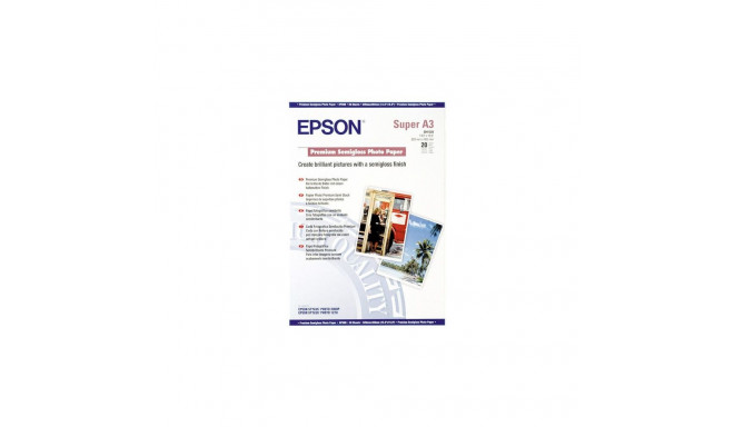 Epson Semigloss Photo Paper DIN A3+, 250g/m2, 20 sheets