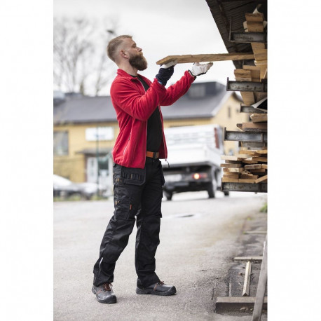 Jobman Practical vööpüksid ripptaskutega 2322 must 46