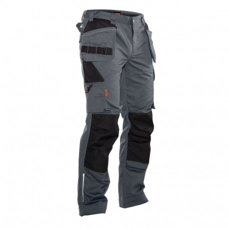 Jobman Practical vööpüksid ripptaskutega 2322 hall/must 48