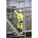 Jobman Practical ripptaskutega vööpüksid 2377 Hi-Vis kollane 52