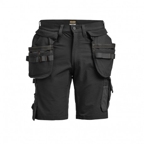 Jobman ripptaskutega stretch lühikesed püksid must 2397 48