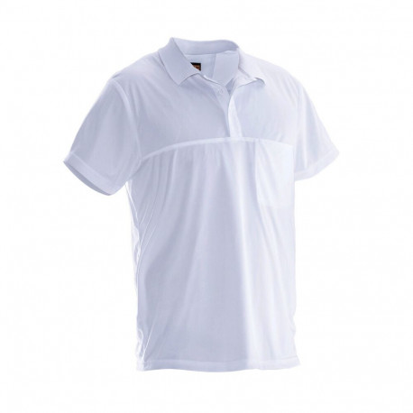 Jobman Practical polosärk 5533 valge 3XL