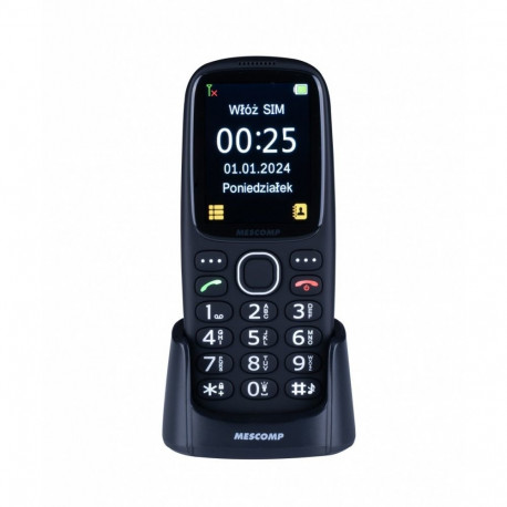 Mescomp MT-166 Edgar elegantne 4G mobiiltelefon