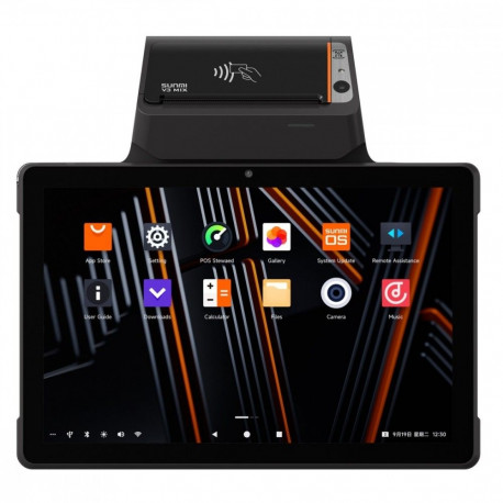 Terminal Mobile V3 Mix GMS, Android 13, 4/32GB, 2+0.3 MP camera, 4G, Finger sensor, 80mm printer, Su