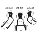 Steel garage wall hook 35kg MC-441
