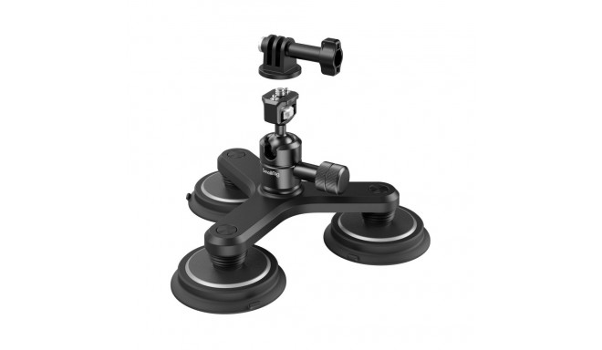 SmallRig 4468 Triple Magnetic Suction Cup Mounting Support Kit for Action Cameras