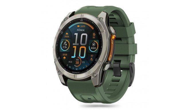 TECH-PROTECT SILICONE GARMIN FENIX 5S / 5S PLUS / 6S / 6S PRO / 7S / 8 (43 MM) MILITARY GREEN