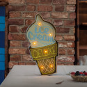 RETRO Metal Sign LED Ice Cream Forever Light