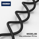 Jellico B8 Nailonpeaga Tsink Sulami Ühendus USB-C kuni USB-C Andmete ja PD Kiire 66W Laadimiskaabel 