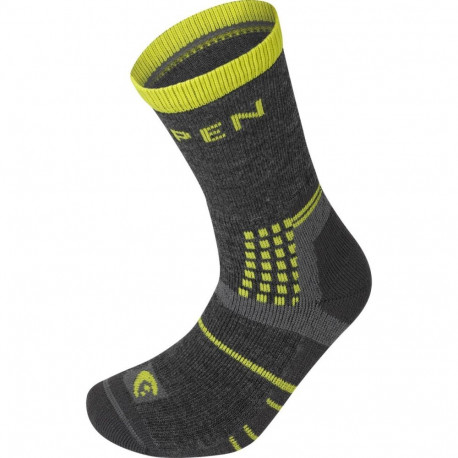 Wo T3MWC Midweight Hiker Eco Charcoal/Lime sokid - S