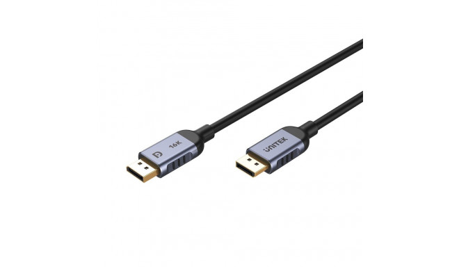 UNITEK C1626GY01-1.5M DisplayPort kaabel must, hall