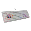 GENESIS Thor 303 keyboard Gaming USB QWERTY US English White
