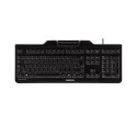 CHERRY KC 1000 SC keyboard Office USB QWERTZ German Black