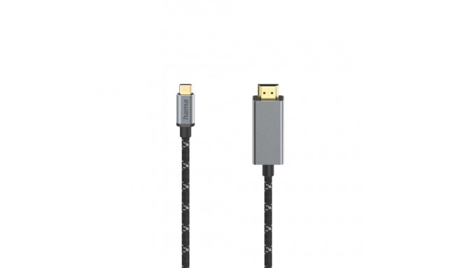 Hama 00200507 Cable. USB-C auf HDMI, 4K, 1,50m