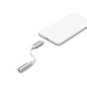Hama 00187210 Lightning Adapter to 3.5mm Audio Socket, White Hama 00187210 Lightning Adapter to 3.5mm Audio Socket, White