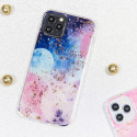 Fusion Gold Glam Galactic silikoonist kate Iphone 13 Pro jaoks