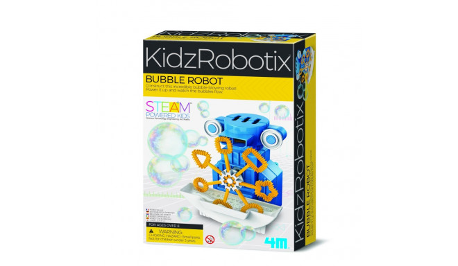 4M KidzRobotix DIY komplekts Ziepju burbuļu robots