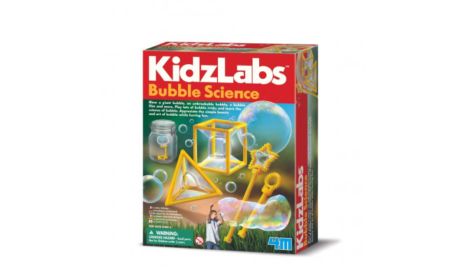 4M KidzLabs DIY komplekts Ziepju burbuļu zinātne