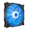 SilentiumPC Stella HP RGB 140 PWM Computer case Fan 14 cm Black, White