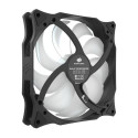 SilentiumPC Stella HP RGB 140 PWM Computer case Fan 14 cm Black, White